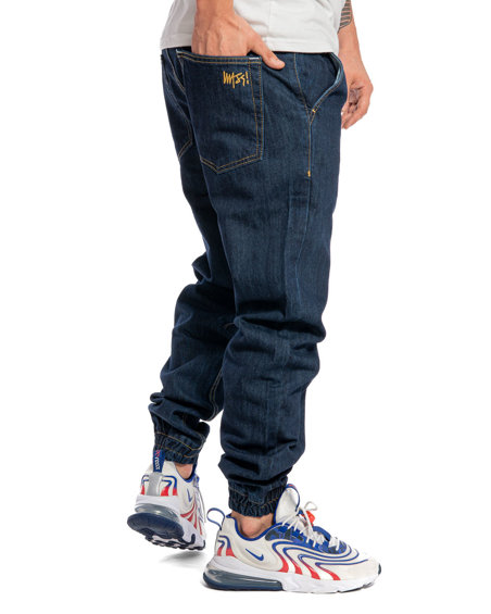Spodnie Jeans Jogger Mass Signature 2.0 Ciemnoniebieskie