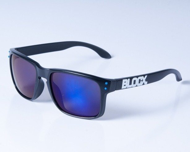 BLOCX OKULARY FREESTYLE BLACK-BLUE COL