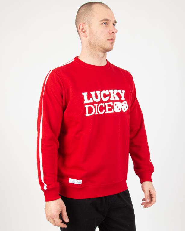 Bluza Lucky Dice Classic Pjp Czerwona
