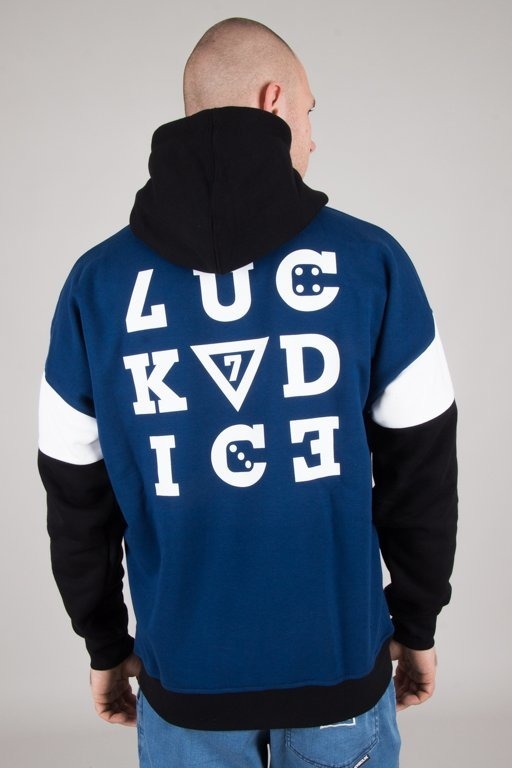 Bluza Lucky Dice Hoodie Nine Letters Navy