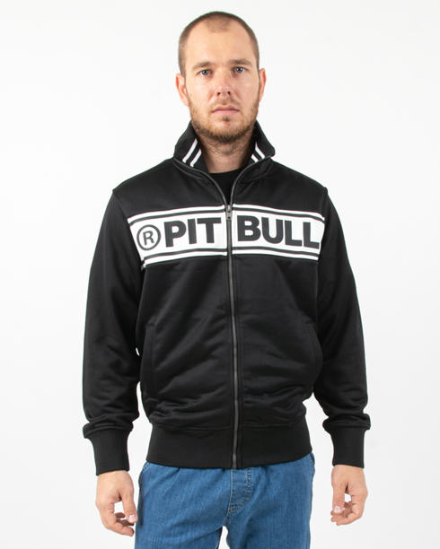 Bluza Zip Pit Bull Chest Logo Black