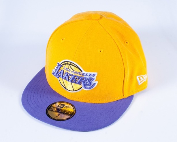 Czapka New Era Full Czapka L0s Angeles Lakers Yellow-Purple
