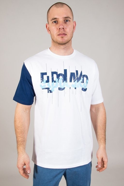El Polako Koszulka T-shirt Cuts Logo White