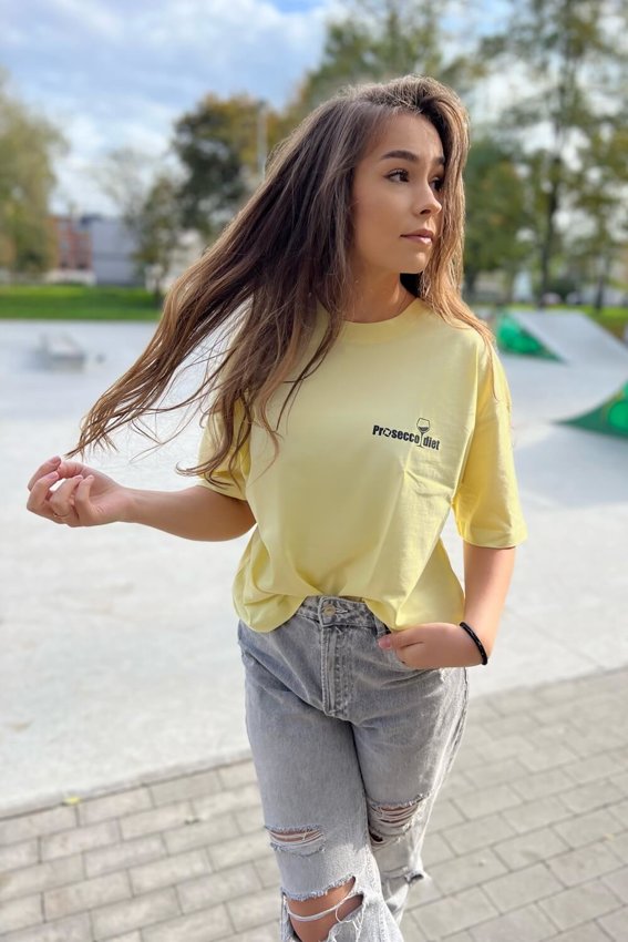 Koszulka Damska Atr Wear Prosecco Żółta