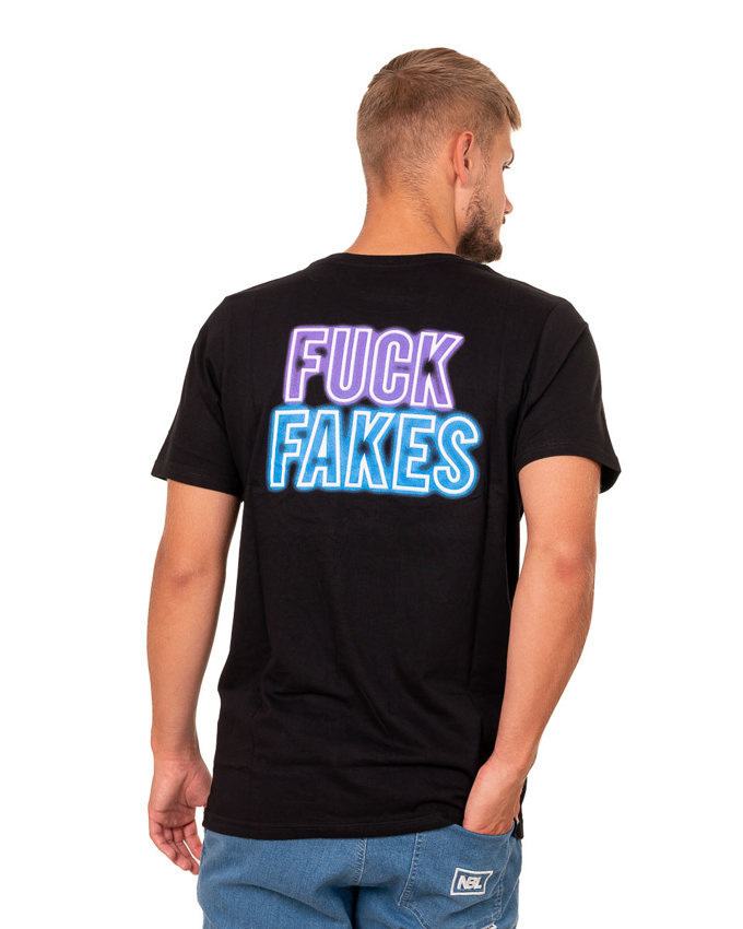 Koszulka Diamante Wear Fuck Fakes Czarna