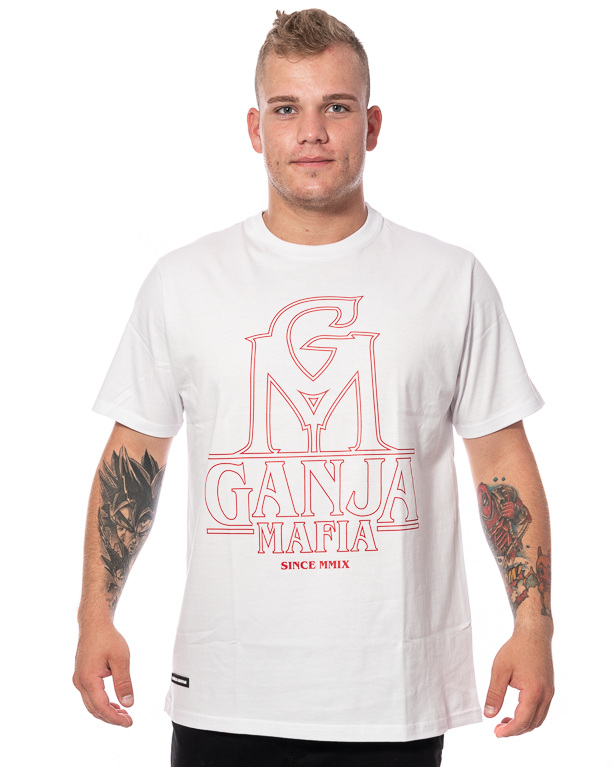 Koszulka Ganja Mafia Stranger Biała