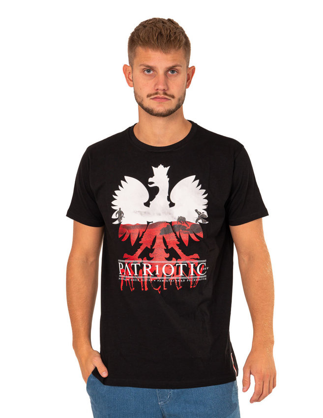 Koszulka Patriotic Eagle Czarna