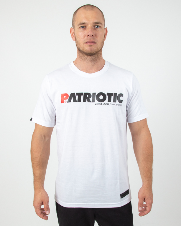 Koszulka Patriotic Futura Double Color White