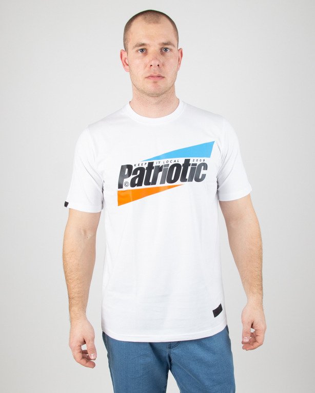 Koszulka Patriotic Trigonal White