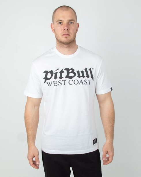 Koszulka Pitbull Old Logo White