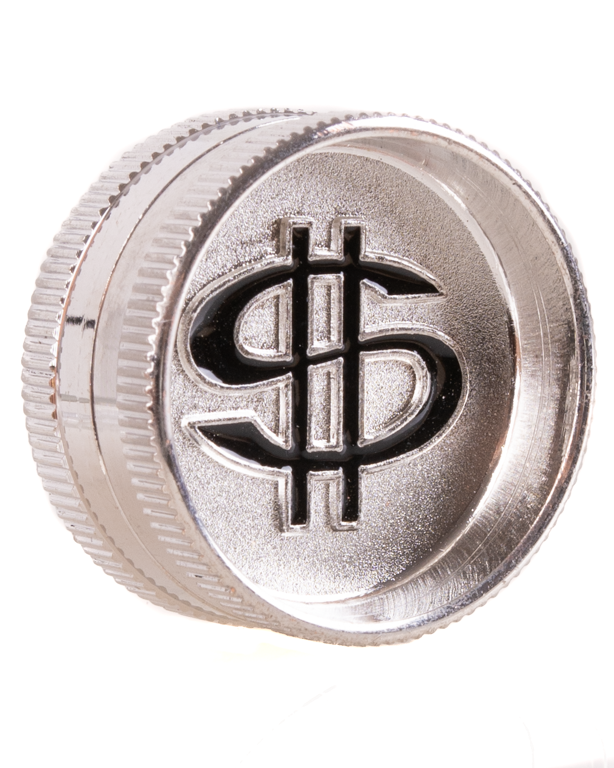 Młynek Metalowy Small Dolar Srebrny 11