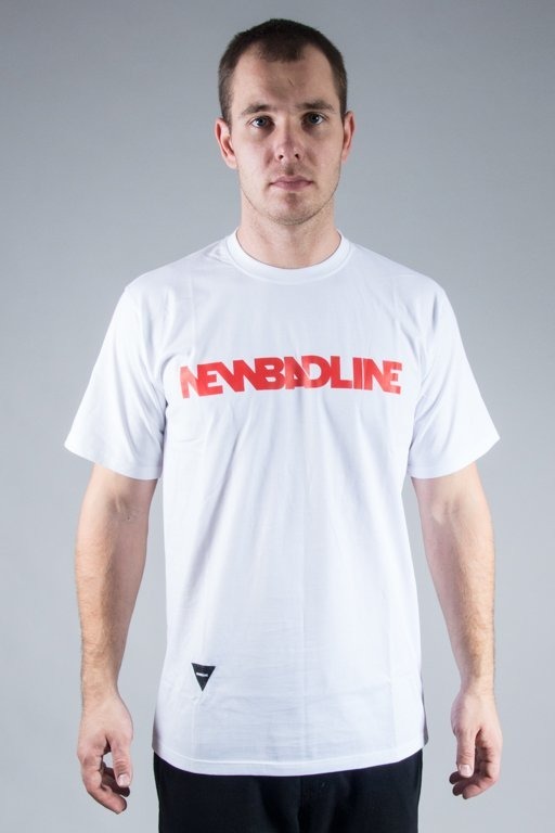 NEW BAD LINE T-SHIRT CLASSIC WHITE-RED