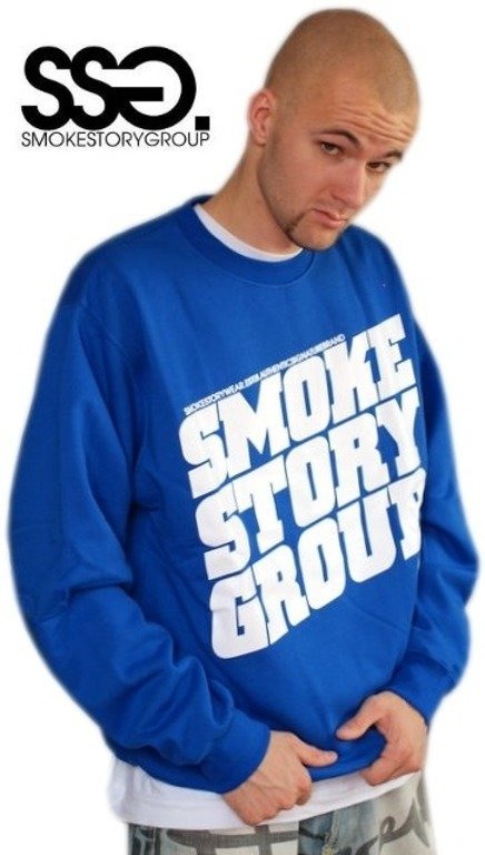 SSG SMOKE STORY BLUZA SM GROUP BLUE