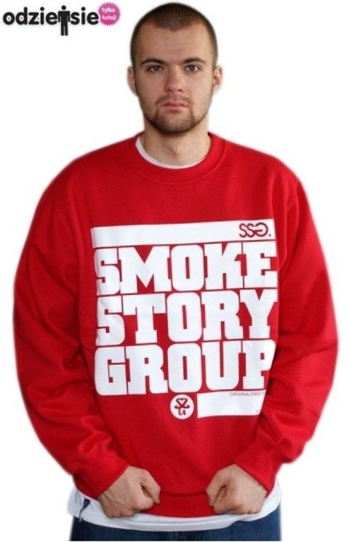 SSG SMOKE STORY GROUP BLUZA SM3 RED