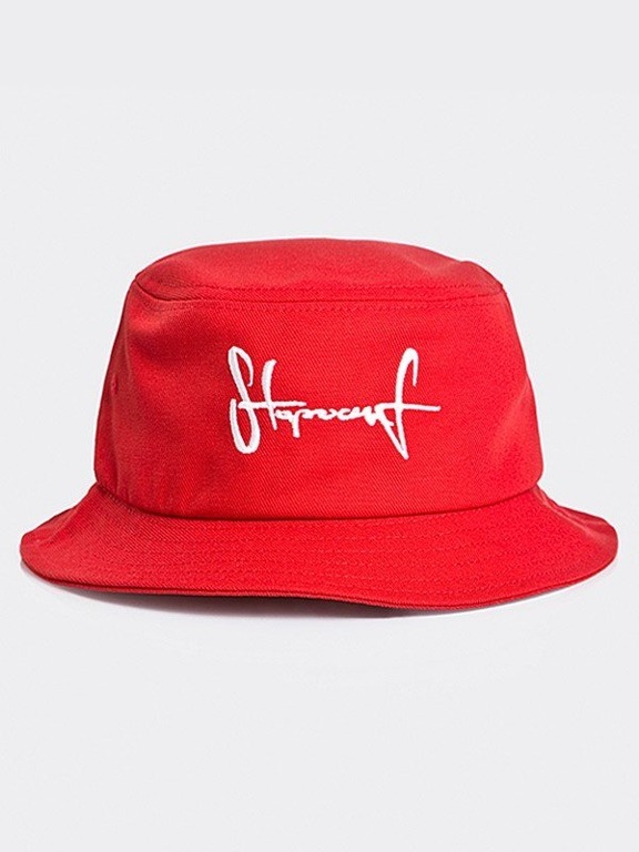 STOPROCENT BUCKET HAT TAG RED