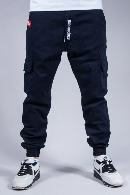 STOPROCENT PANTS CHINO JOGGER ARMY NAVY