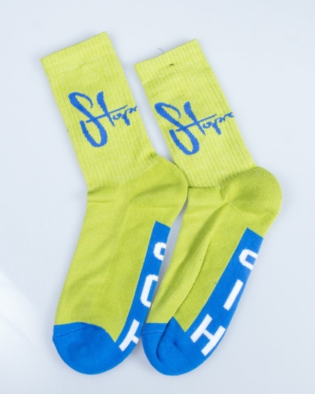 STOPROCENT SOCKS LONG HIPHOP GREEN