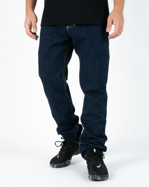 Spodnie Mass Jeans Straight Fit Classics Rinse Navy