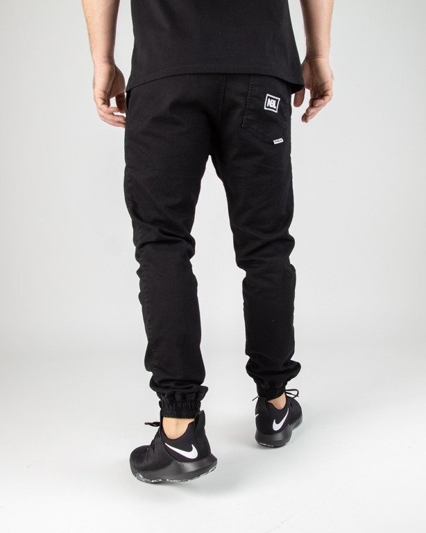 Spodnie New Bad Line Jeans Jogger Icon Black